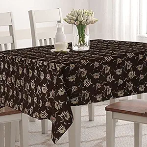 Star Weaves Dining Table Cover 6 Seater Printed Table Cover Without Lace Size 60