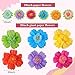 TaoBary Large Colorful Tissue Paper Flowers Giant Fiesta Paper Pom Poms Mexican Birthday Decorations for Wall Wedding Backdrop Centerpiece Party Supplies(20" and 10",Rainbow Color,12 Pcs)