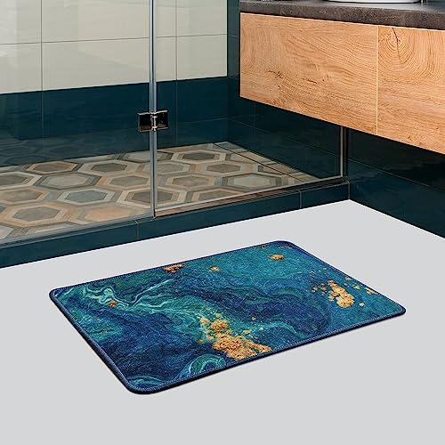 WELL HOME MOBILIARIO & DECORACIÓN Alfombra de baño Tonos Azules - imagen 2