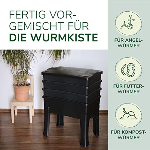Natursache Worm Treat 2 kg I Natürlicher Appetitanreger für alle Wurmarten I Für EIN perfektes Wurmfutter in Wurmkiste, Wurmfarm, Wurmkomposter etc.