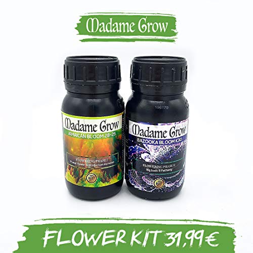 MADAME GROW ?????????? Flower DUOPACK - 2 x 250 ml - Speichern Sie jetzt und erhalten Sie Dieses Kit DE Bloom und Mast für Marihuana bestialische Ergebnisse ohne Komplikationen