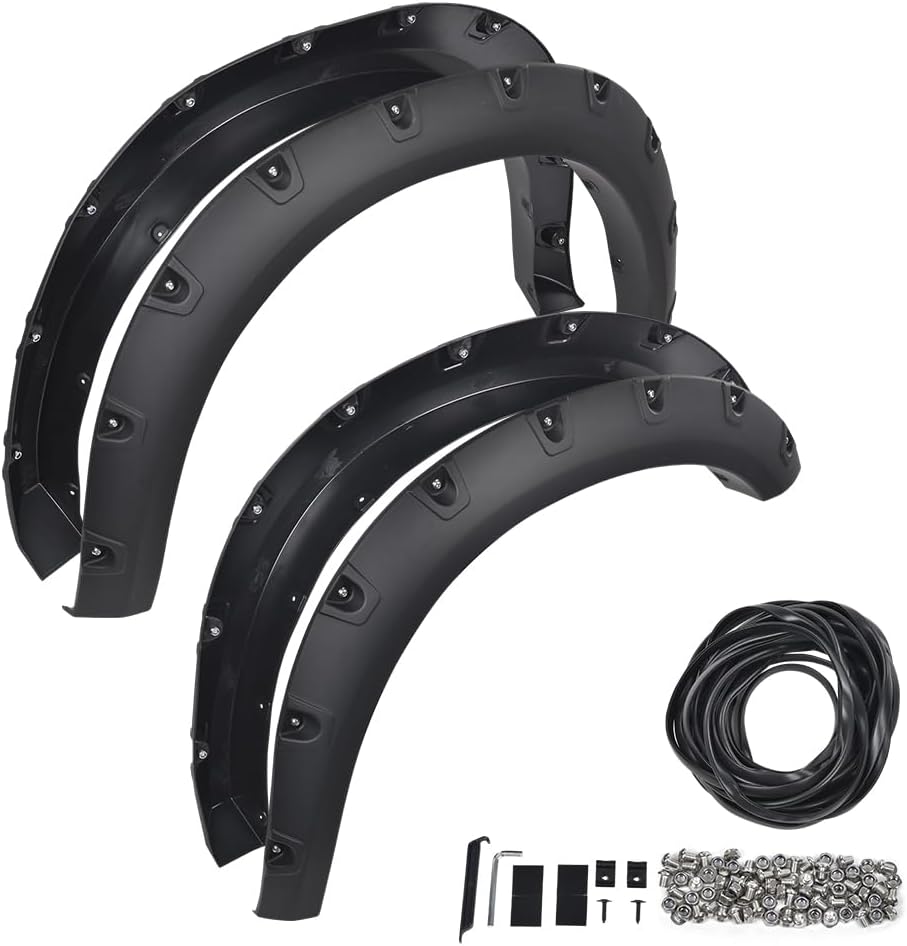 PIT66 Fender Flares with Mounting Instruction and Hardware