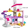 Fisher-Price Little People Toddler Toy Barbie DreamHouse Playset with Music Lights & Figures for Pretend Play Kids Ages 18+ Months #4