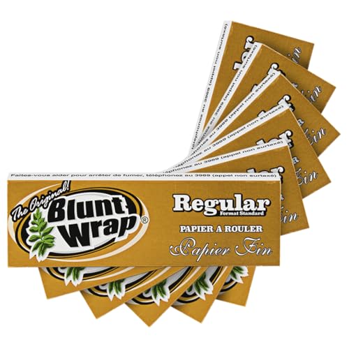 Blunt Wrap 10 Libros de Papeles de Liar Gold Regular