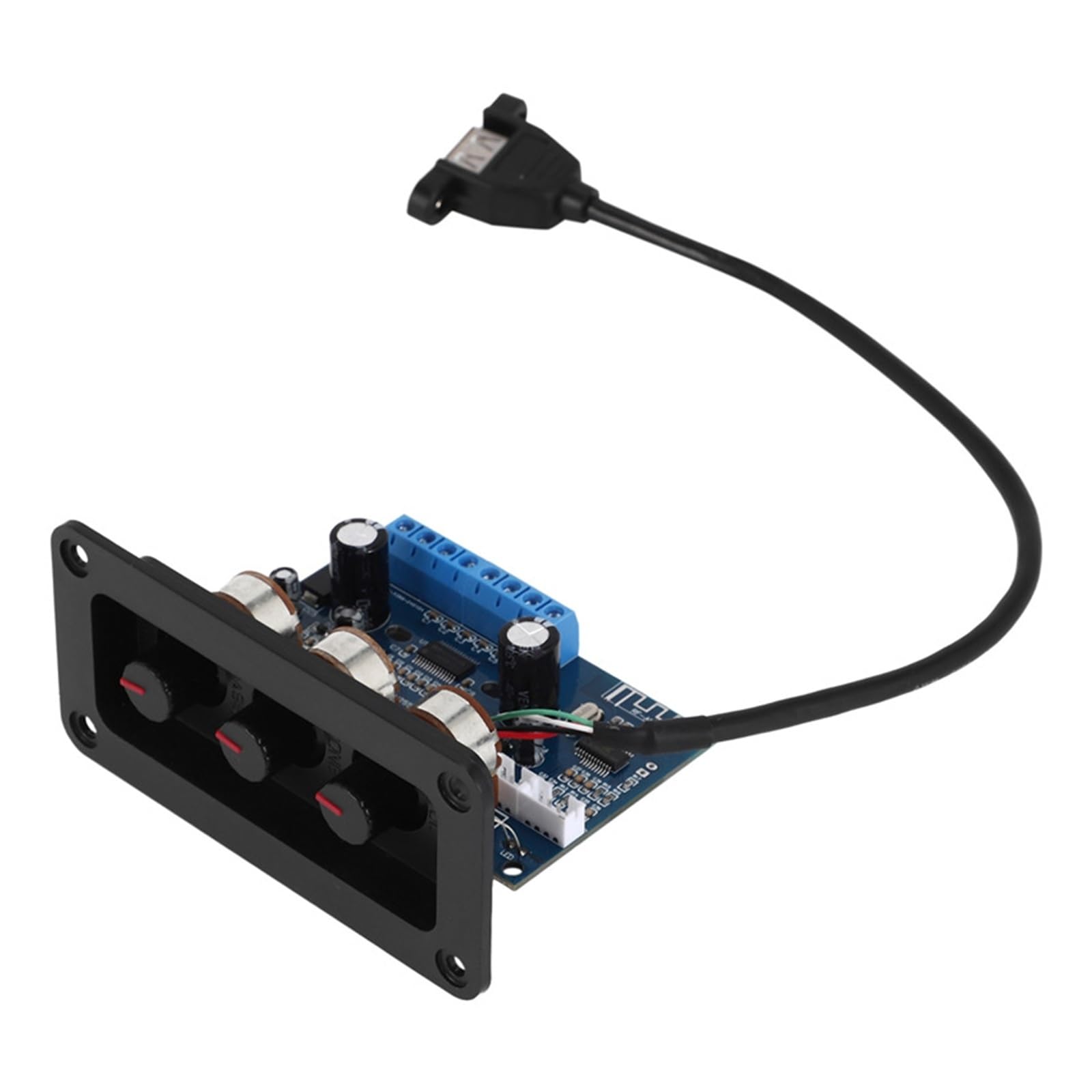 2.1-kanałowa płytka wzmacniacza cyfrowego Bluetooth 2X25 W + 50 W BT5.0 Subwoofer klasy D Do kina domowego