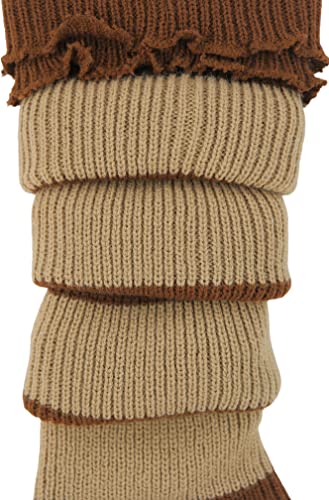 Image of ToBeInStyle Women's Long Over The Knee Leg Warmers Bright Thigh High
