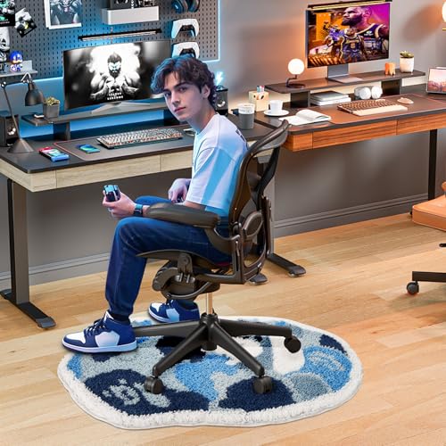 Tapete Bape 28x20 in Camo Azul Hypebeast BAPE miniatura 3
