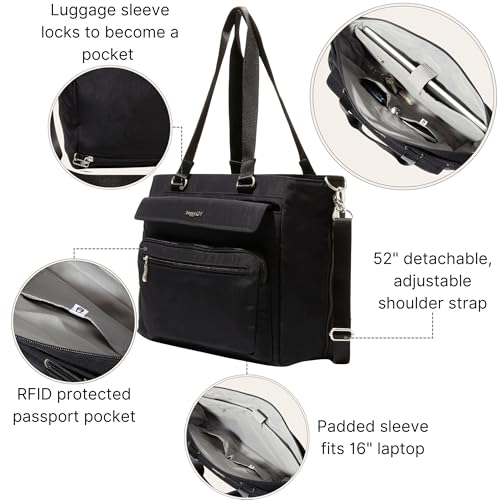 Baggallini Modern Laptop Lightweight 18"x11.75" Work Tote Women-Travel Carry on Bag2