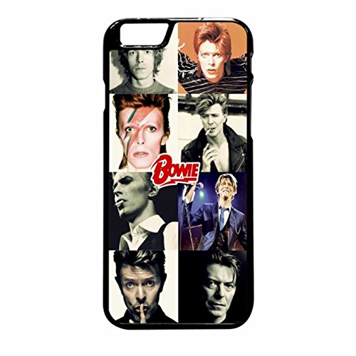 David Bowie Faces Case / Color Black Plastic /