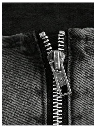 Floerns Girl's Y2k Denim Tops Spaghetti Strap Asymmetrical Hem Streetwear Cami Top4