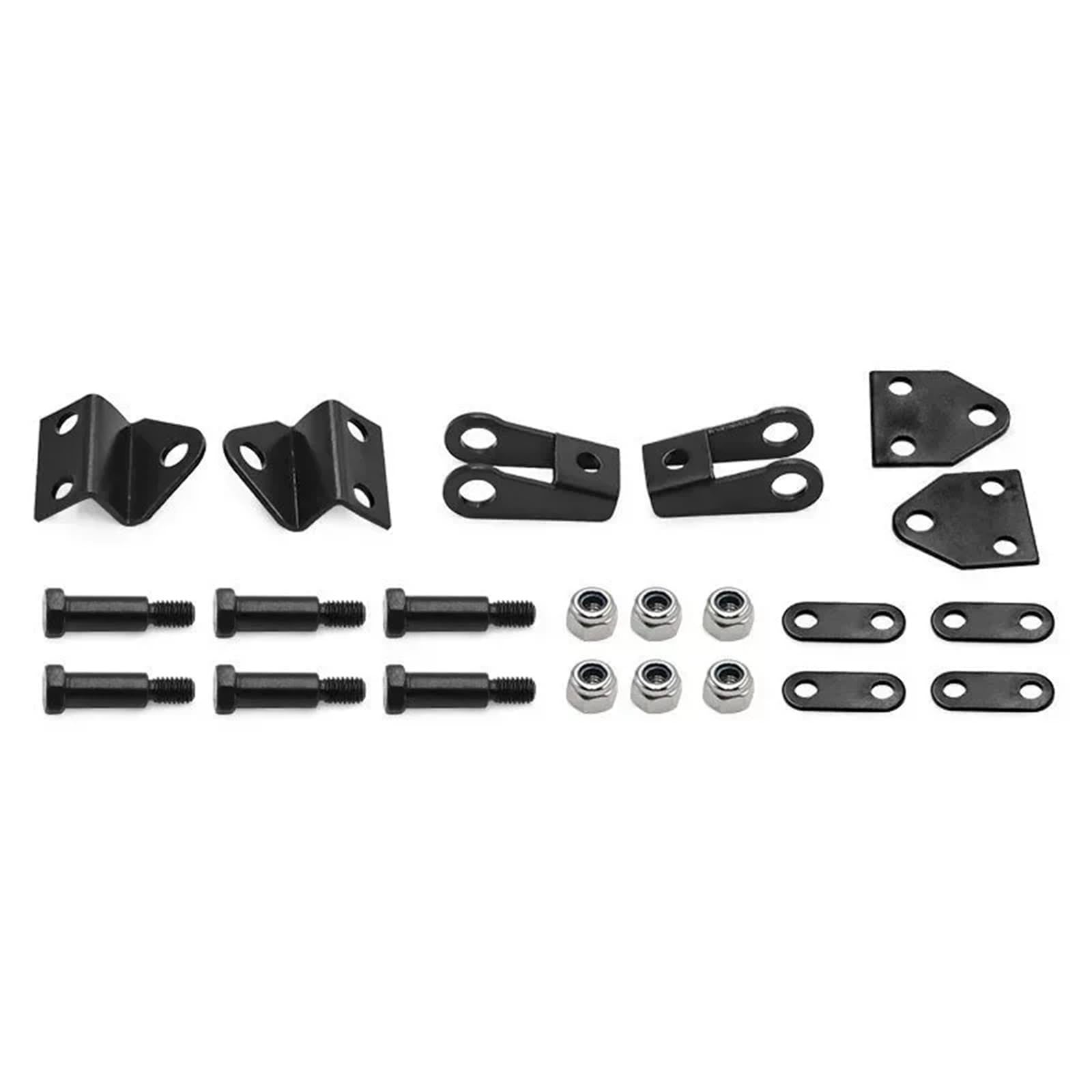 para Tamiya 1/14 Suspensión Trasera Delantera Acero Hoja Juego Orejetas Elevación Resorte RC Tractor Remolque Camión Modelo Piezas Mejora Coche RC Modelos Piezas