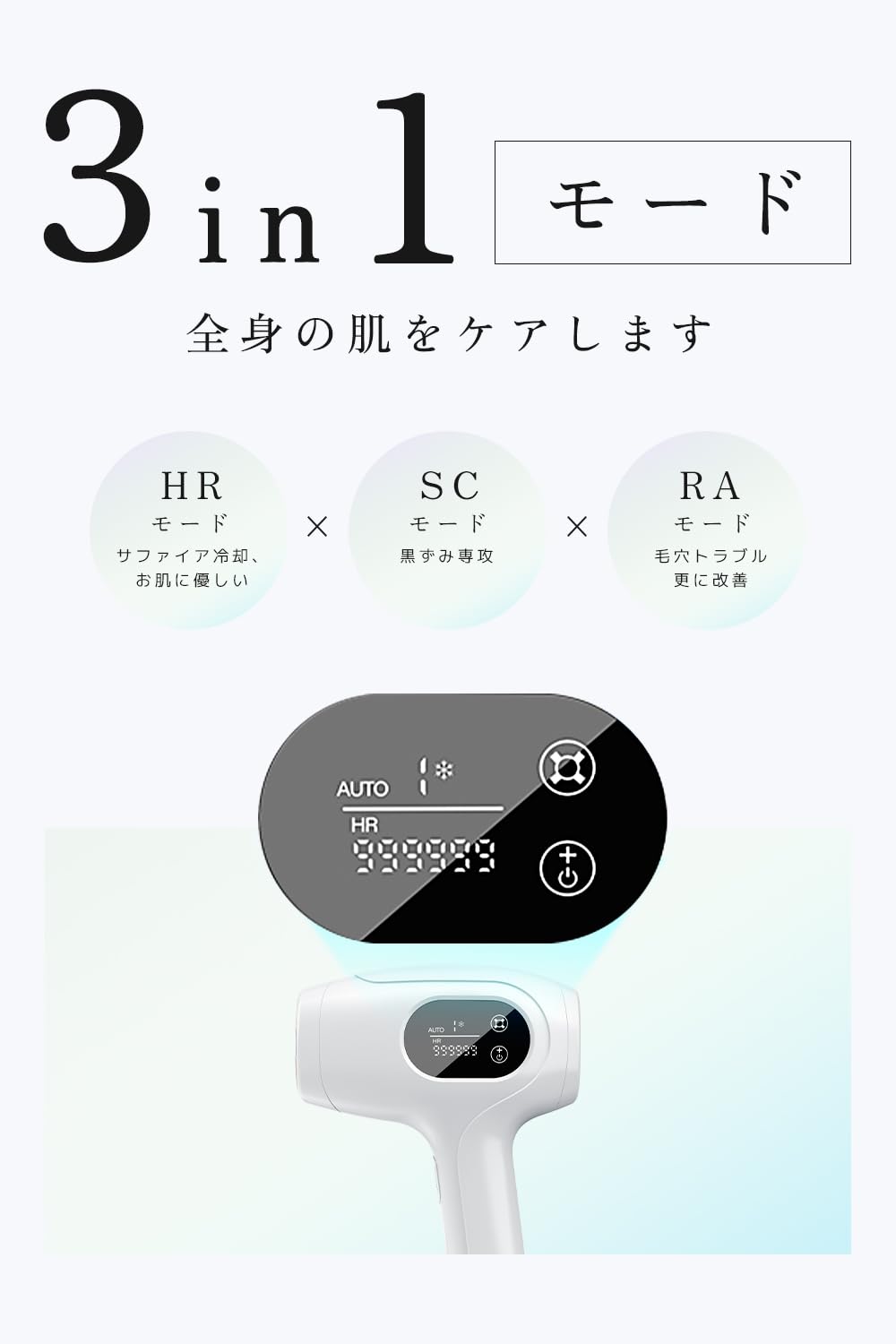 Amazon | Ni Zmir 脱毛器 冷感脱毛器 IPL光脱毛器 無痛脱毛 光エステ 