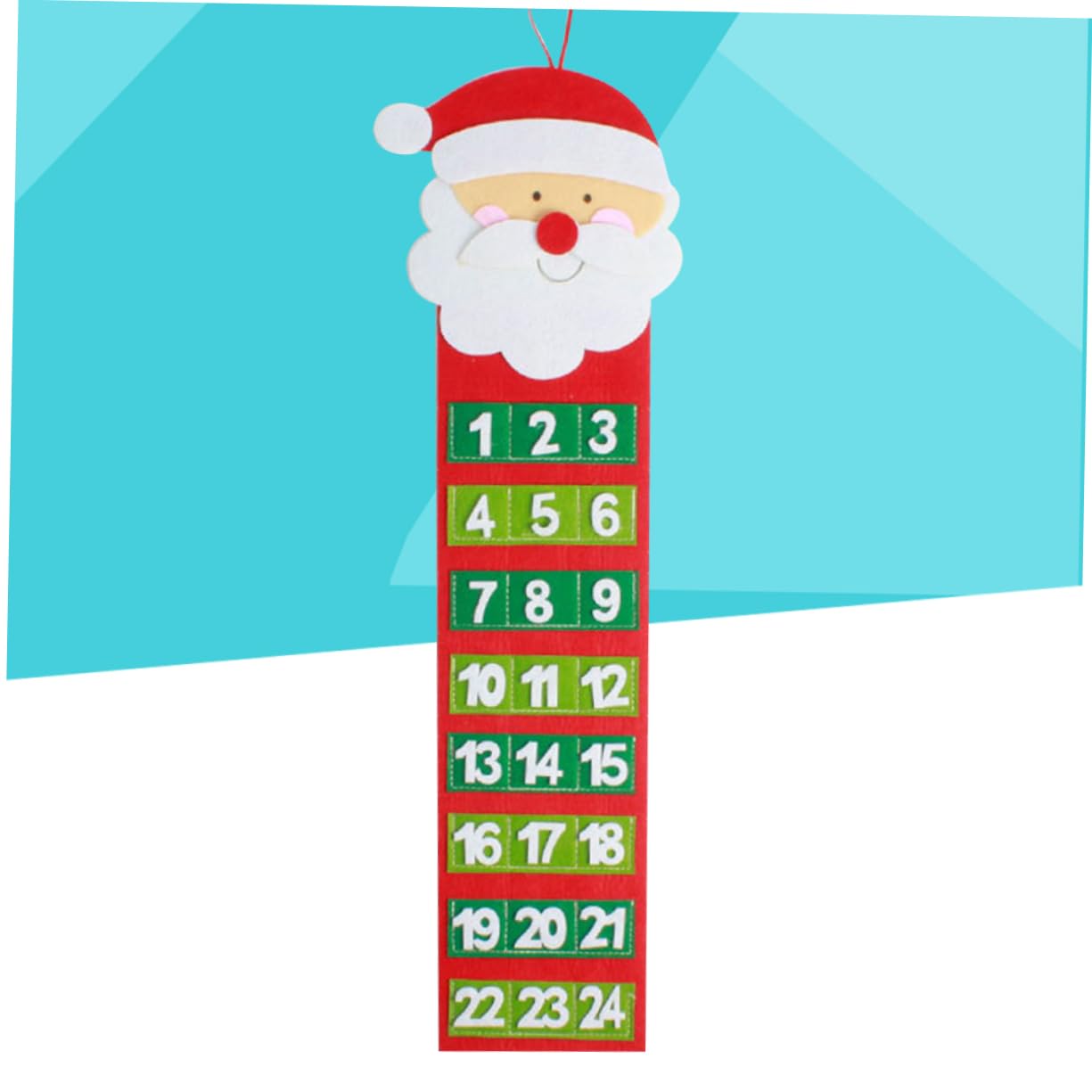 MAGICLULU 3 Calendarios Navideños Con Adornos Navideños Calendario De Adviento Colgante Para Decoración Del Hogar Y La Oficina.