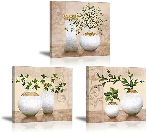Amazon.com: 3 Piece Wall Art for Bathroom/Hallway, SZ HD Elegant Canvas ...