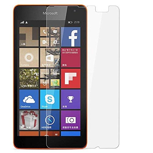GIRSAZ Anti Glare Eye Protection Matte Finish Flexible 9H Nano Fiber Shatter Proof Impossible Screen Guard (Not A Tempered Glass) For Microsoft Nokia Lumia 535