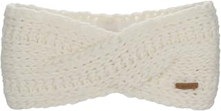 Barts Womens Jasmin Hand Knitted Fleece Lined Headband - White