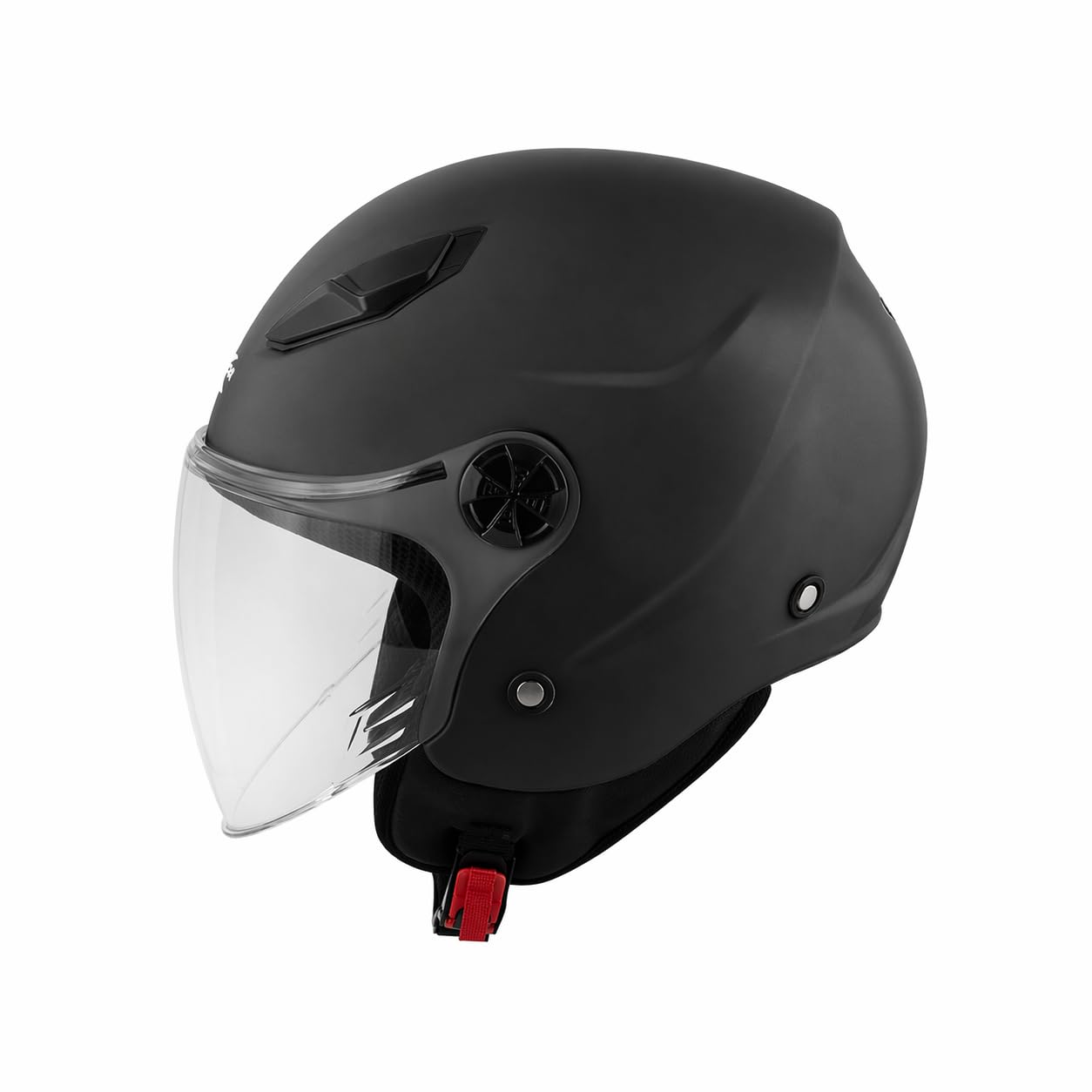 Casco Jet uomo donna ideale per Moto Scooter Omologato ECE 22.06 Visiera Antigraffio, Chiusura Micrometrica e Interni Removibili Lavabili