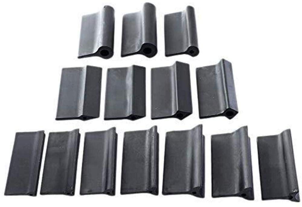 14pcs Sanding Block Rubber Sandpaper Mat Flexible Contour - View #3