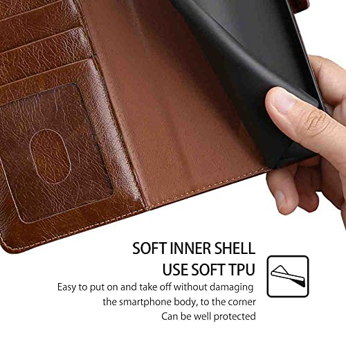Funda cartera para Xiaomi Redmi Note 7 Pro con 3 ranuras de tarjetas y antisuciedad 7