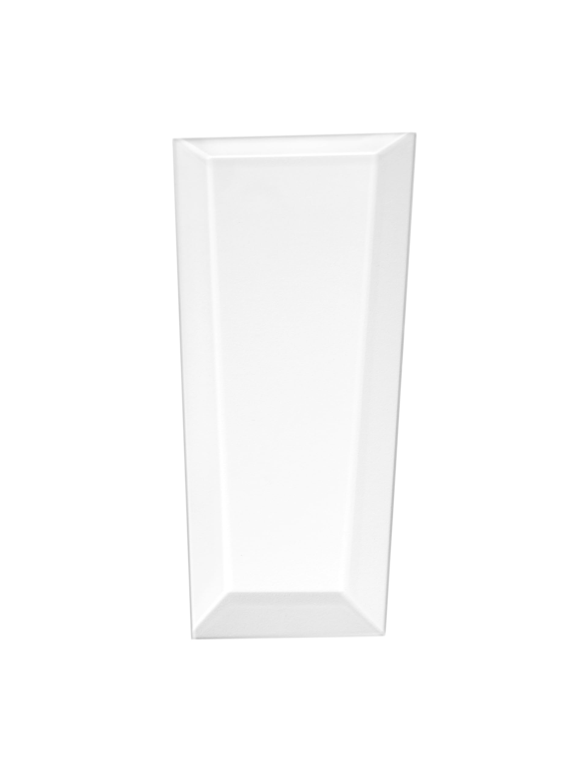 American Mantle Tempered Beveled Glass Pane for Outdoor Gaslights | Replacement Heat-Resistant Panel | Size 3.87"x9"x2.75" | Durable Clear Glass | Weatherproof for Gaslight Fixtures