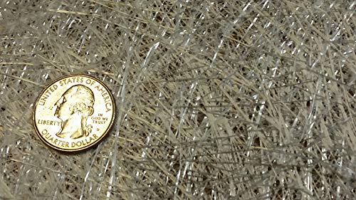 1 Oz. Fiberglass Chopped Strand Mat - 3 Yards X 50" Wide For Hand Layup, Vacuum Bagging Or Molding Composites With Epoxy, Polyester Or Vinyl Ester Resins #TOP2
