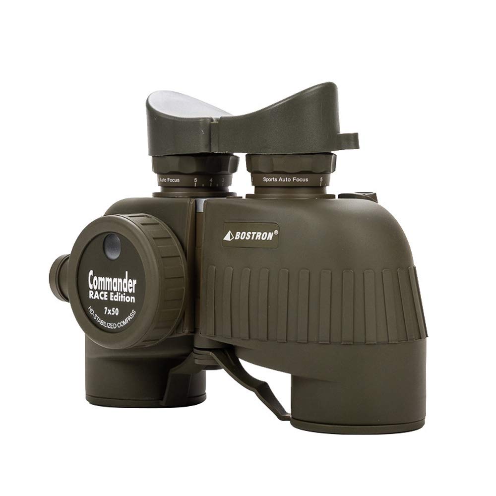 Tastak Nautical Compass Telescope High Magnification HD Waterproof 7X50 With Compass Low Light Night Vision Rangefinder Telescope Binoculars for Adults Bird Watching, Stargazing Traveling Hunting