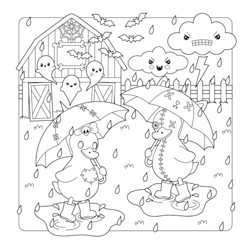 Image of The Creepy Cute Creatures Coloring Book: 30 Pretty Scary Animal Coloring Pages for Wildly Adorable Fun! (Creepy Cute Gift Series)