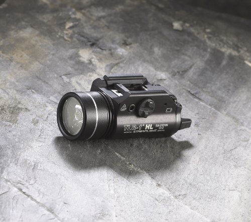 Streamlight 69260 Tlr-1 Hl 1000-Lumen Weapon Light With Rail Locating Keys And Lithium Batteries, Box, Black #TOP4
