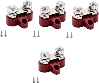 OSALADI 4Pcs Terminal Stud Os Carros Barra De Ônibus Do Carro Bloco De Distribuição De Energia Do Carro Bloco De Distribuição De Energia Do Carros Automotivos Carros Carcan Terminal