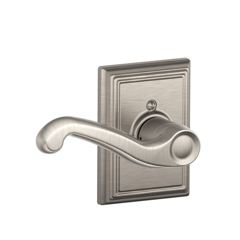 LEFLAH621 SCHLAGE Flair Left Handed Lever with Addison Trim Non-Turning Lock