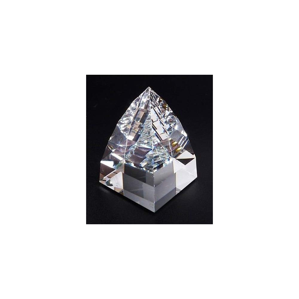 Fermacarte Piramide Piccola Cal Crystal Clean