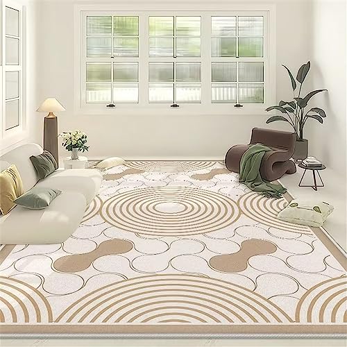 Tapis de salon géométrique brun : transformez votre chambre - 2