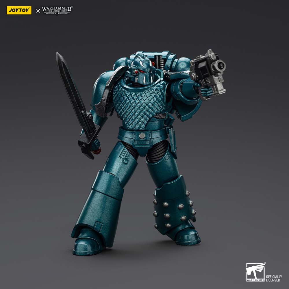 JOYTOY Warhammer 40k Alpha Legion, Alpha Legion Headhunter Prime 1/18 Action Figure, Dedicated To You Who Love Collecting - Image 4