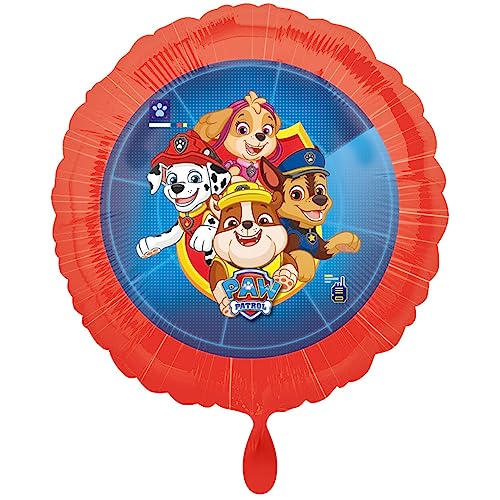 Amscan 3910801 - Paw Patrol Round Foil Balloon - 18"