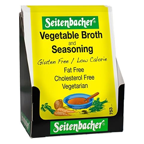 Seitenbacher Vegetable Broth Mix - Packets, 0.80-Ounce Packages (Pack of 12) Cover