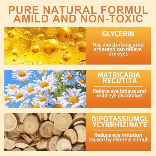 30ml Augentropfen für Hunde & Katzen: Augenpflege & Reinigung, Befeuchtende Tropfen für Petaugen, Besonders mild undSafe