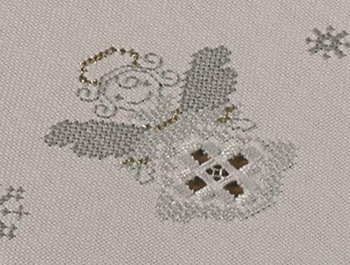 Nappe à broder Hardanger Permin ouvrage d art textile haut de gamme - 3