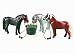 Playmobil 3 Ponies with Feeding Bucket