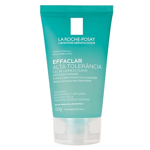 La Roche-posay Effaclar Gel Alta Tolerância. Limpeza Facial. Limpa a Pele Suavemente Reduzindo a Oleosidade e Eliminando o Brilho. Pele Oleosa e Sensível. Caprylyl Glycol, Glicerina, PCA de Zinco. La Roche-posay Effaclar Gel Alta Tolerância. Limpeza Facial. Limpa a Pele Suavemente Reduzindo a Oleosidade e Eliminando o Brilho. Pele Oleosa e Sensível. Caprylyl Glycol, Glicerina, PCA de Zinco.