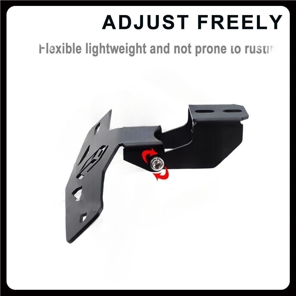 Portatarga Numero di targa del motociclo Accessori moto per NAGA 155 150 per MMBCU 125 158 160
