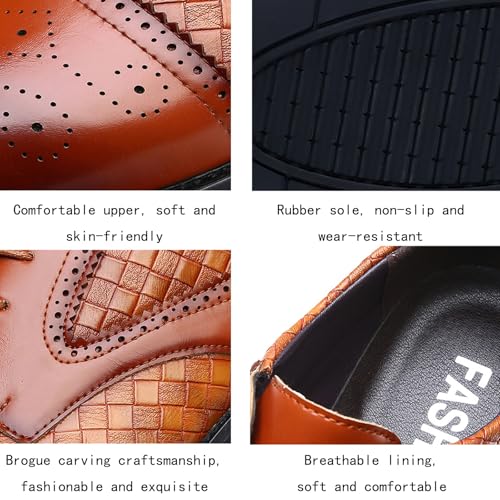 Men's Casual Dress Shoes Orthopedic Shoes Business Oxford Derby Leather Shoes4