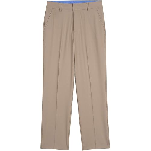 IZOD Boys' Bi-Stretch Flat Front Dress Pant