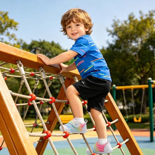 Image of FEETCITY Baby First Walking Shoes Boys Girls Infant Crib Shoes Breathable