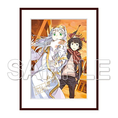 創約 とある魔術の禁書目録 著者&イラストレーター 箔押しサイン入り 複製原画 ☆『電撃屋冬まつりin幕張』会場予約限定品『新約 とある魔術の