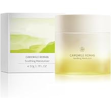 Daily Nourishing Moisturizer for Sensitive Skin 50g Soothing Face Cream with Chamomile, Helps Calm Dryness & Redness White One Size