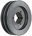 Browning 2TB56 Split Taper Sheave, Cast Iron, 2 Groove, A or B Belt, Uses P1 Bushing