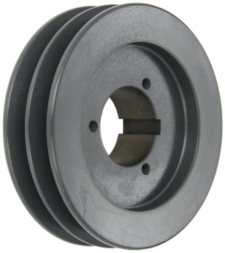 Browning 2TB56 Split Taper Sheave, Cast Iron, 2 Groove, A or B Belt, Uses P1 Bushing