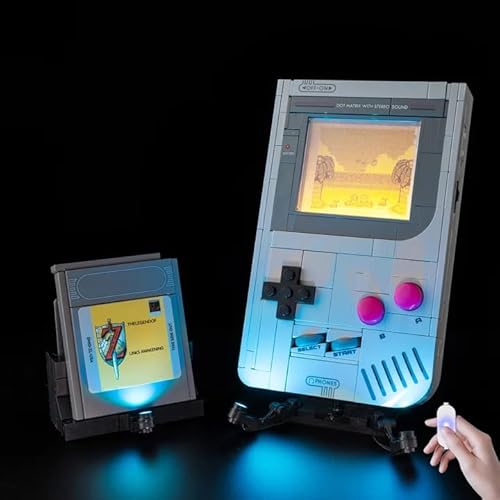 Nitemode Light kit Compatible with Lego 72046 Building Block, Upgraded Brightness Adjustable for Game Boy Lighting Accessories(No Model)