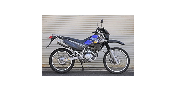 スズキ ジェベル125ソリッド モタード 異形 スリップオン SUS マフラー