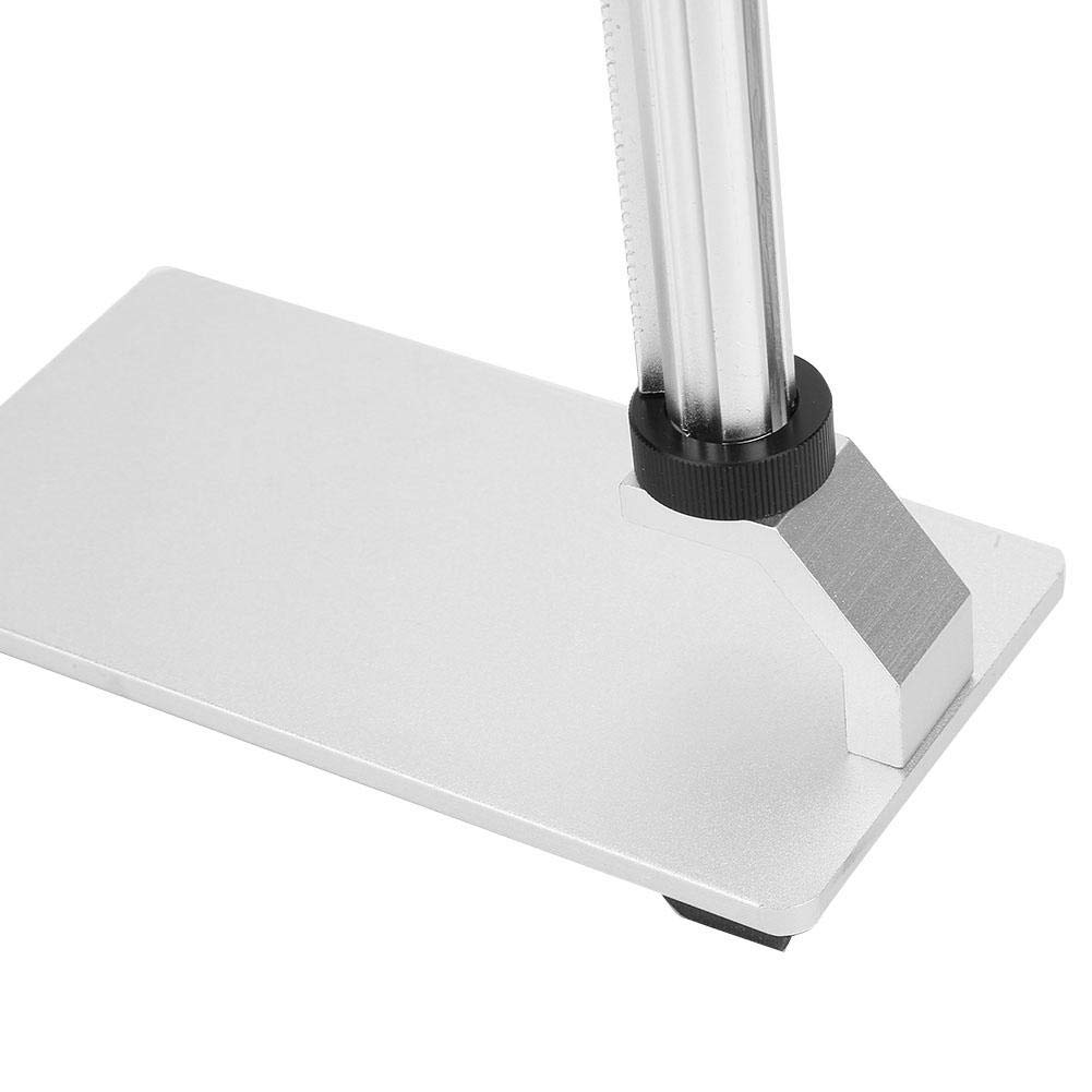 Uchwyt statywu mikroskopu, stop aluminium Uchwyt mikroskopu USB Uchwyt statywu mikroskopu cyfrowego, uchwyt mikroskopu cyfrowego
